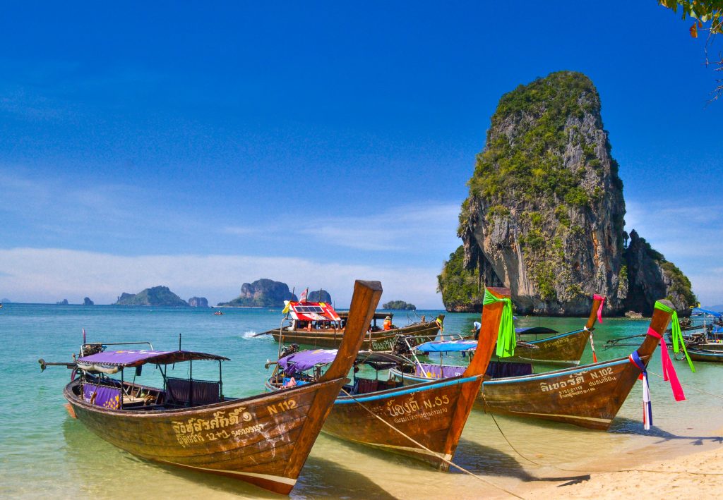 Phra Nang beach - Krabi, Thajsko 